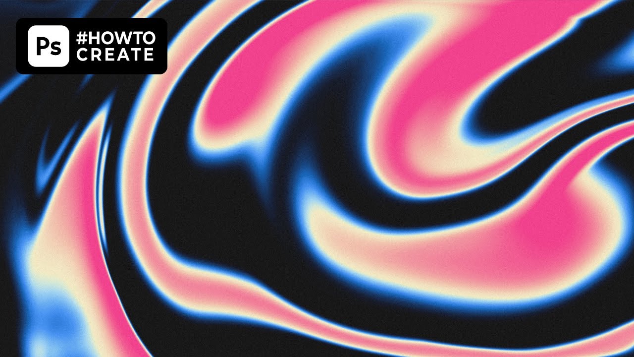 Grainy Gradient Effect in Photoshop: Easy & Modern Design - YouTube