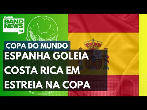 Copa do Mundo: Espanha goleia Costa Rica por 7 a 0