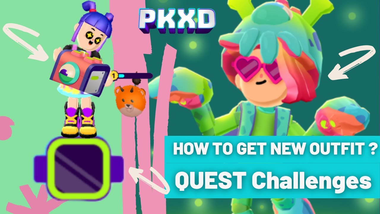 PK XD NEW UPDATE QUEST CHALLENGES HOW TO GET NEW OUTFIT YouTube