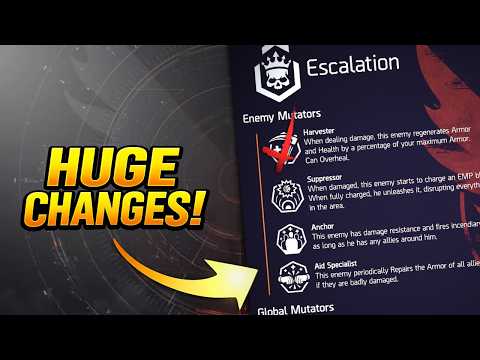 Devs Respond! Escalation Mutators are Finally Changing… (Division 2)