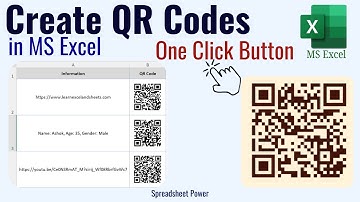 Hoe maak je een QR-code in Excel | Eén klik - QR-code klaar🔥