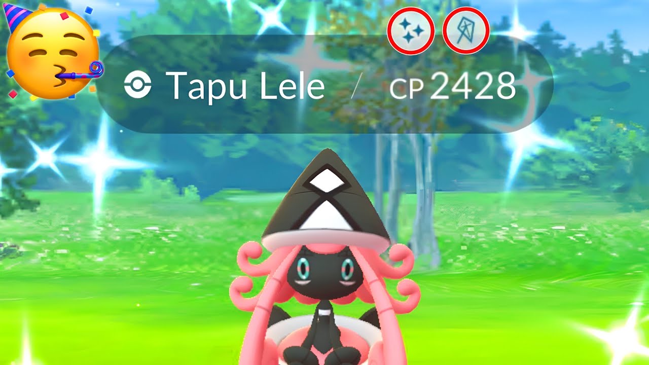 What!!! 🤯 Shiny Tapu Lele on First Raid 🥳 - YouTube