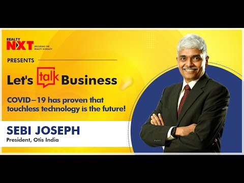 Let's Talk Business Series | Sebi Joseph, President, Otis India - YouTube