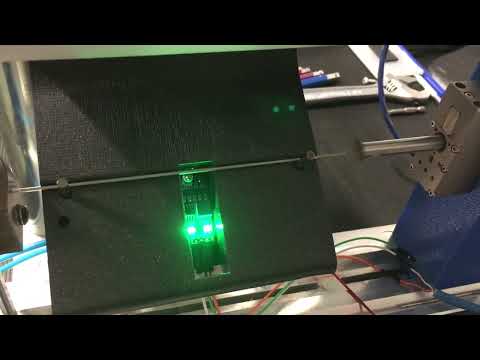 SMAC length checker with IR sensor for part detection