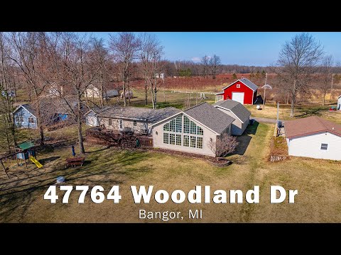 47764 Woodland Dr, Bangor, MI home video tour