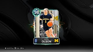 Galaxy Opal (evo) Olivia Olson shootaround
