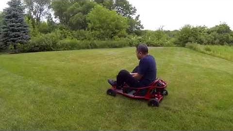 Modified Razor Dune Buggy V3, testing at 48v