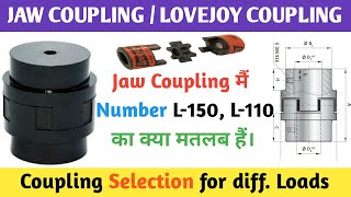What is Jaw Coupling | Uses & Applications | What does L-150 mean in Coupling | Lovejoy Coupling. screenshot 5