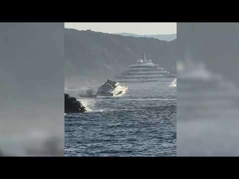 Video Super yacht da 8 milioni affondato a Porto Cervo, salve le persone a bordo