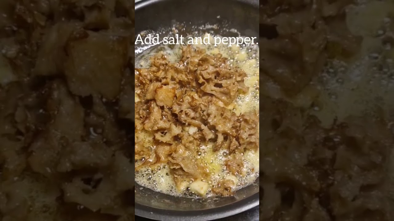 Cauliflower Mushroom | Sparassis Crispa | Delicious Recipe Sweden 