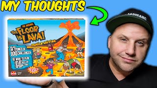 HONEST REVIEW On The Floor Is Lava Game!