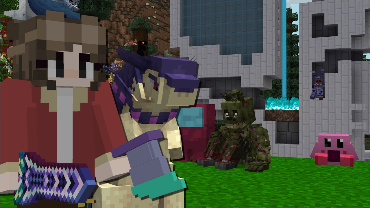 I added every video game to Minecraft. - YouTube
