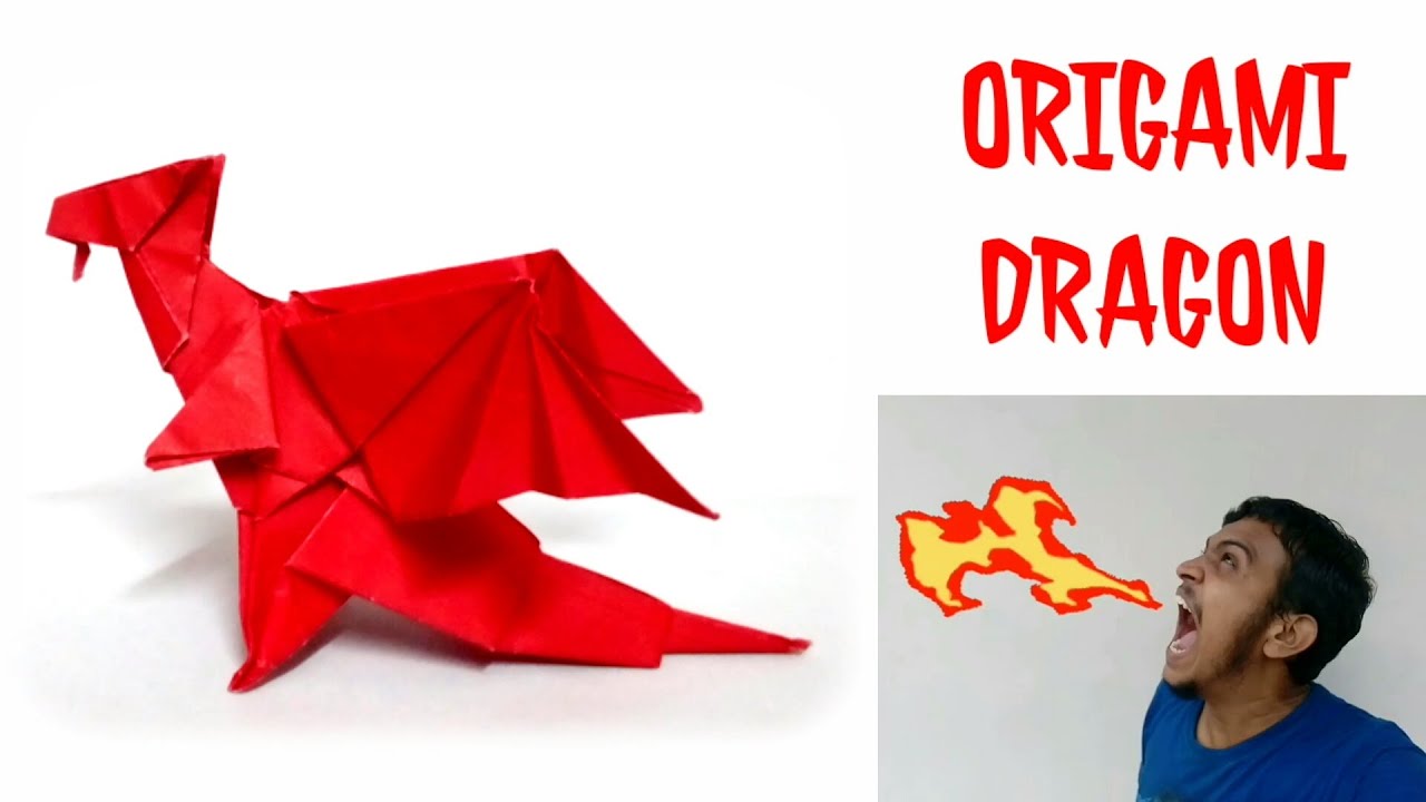 How to make Origami Dragon Easy way Paper craft Game of thrones