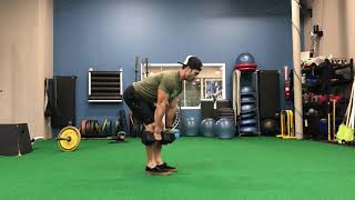 Dumbbell RDL with pause