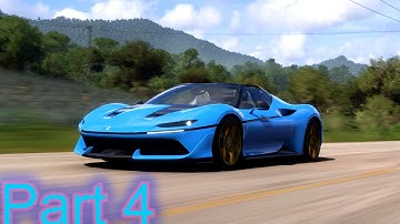 Forza Horizon 5 | Gameplay Walkthrough Part 4 | Ferrari J50 | PlayStation 5