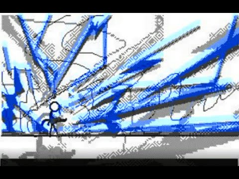 かつて描いた棒人間バトル1