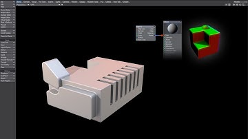 LightWave test - DP Edge - Bake to UV