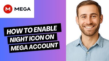 How to enable night icon on MEGA account (2025)
