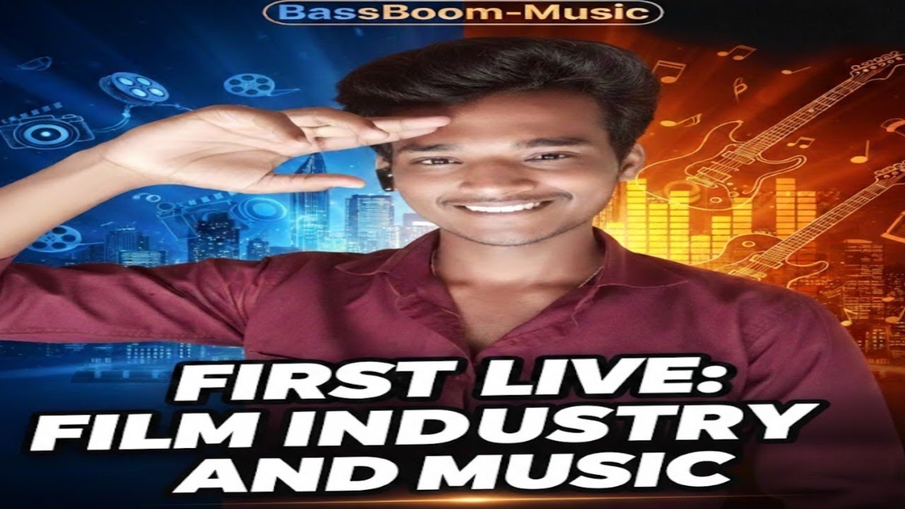 Let’s Talk Music & Cinema! BassBoom-Music First Ever Live 🎶✨ 