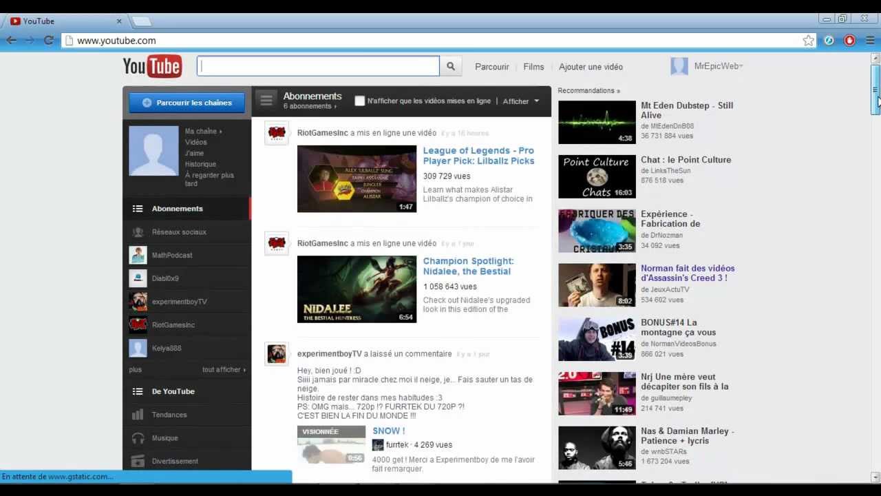 [TUTO] Retourner à l'ancienne version de YouTube ! - YouTube