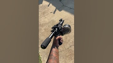 Micro Arp 100 round Drum 🫨#viral #gun #fyp #shorts