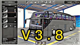 Tampilan Bussid Update V3.8 Total Size 1GB Lebih‼️ #bussimulatorindonesia