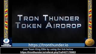 Tron Thunder opportunity - a very unique and amazing program to earn TRON daily, without recruiting!