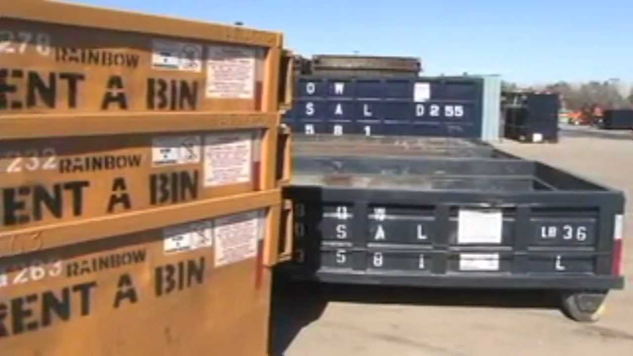 Dumpster Rental at Rainbow ES YouTube