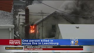 Fire Claims 1 Life In Armstrong County