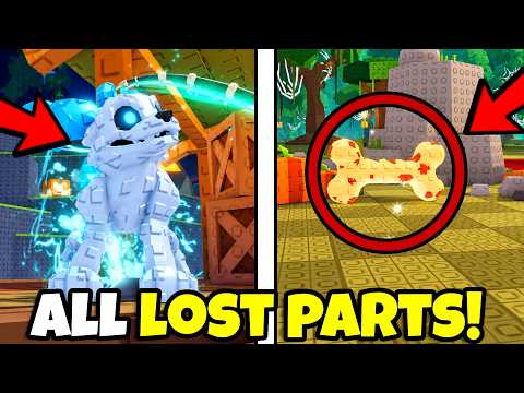 ALL "ECHOS LOST PARTS" FRAGMENT LOCATIONS in Steal An Egg... (UNLOCK TRAIN)
