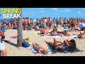 4K Spring Break Beach Party Walk Fort Lauderdale Beach Bikini Beach