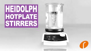 Heidolph Hei-PLATE Hotplate Stirrers - for fast heating and powerful magnetic stirring