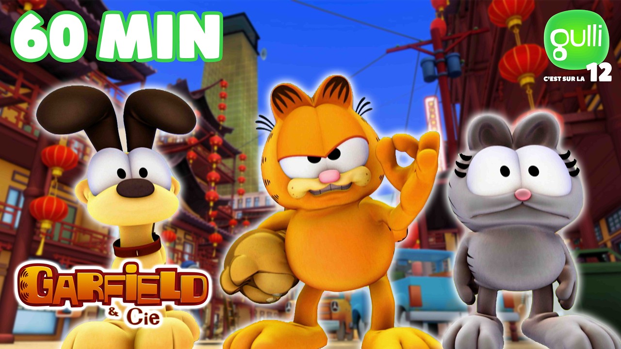 GARFIELD en mission en CHINE ! 🐉🏮 GARFIELD M6+
