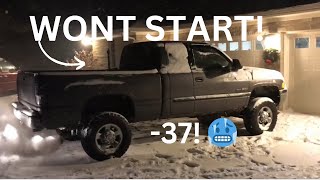 : Cummins Dodge Ram Cold Start COMPILATION!