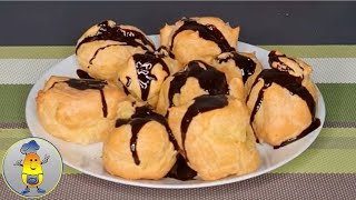 Impasto per bignè (choux) su margarina per éclairs e profiteroles