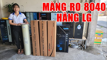 Chi tiết màng lọc RO 8040 đến từ hàng LG màng lọc LG 400 BW 400 AFR
