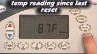 How to Reset Sundance Spas Trouble Log.wmv
