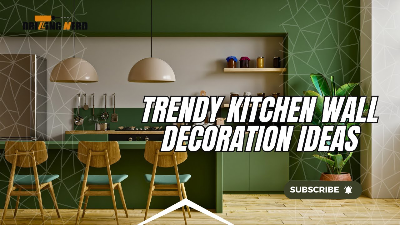 Trendy Kitchen Wall Decoration Ideas