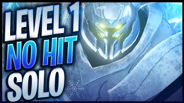 【Code Vein】LEVEL 1 SOLO NO HIT NO DAMAGE | Boss: Successor of the Breath