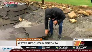 Flooding in Oneonta