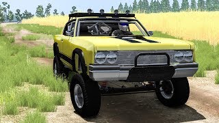 Off Road Crashes & Rollovers #9 - BeamNG DRIVE