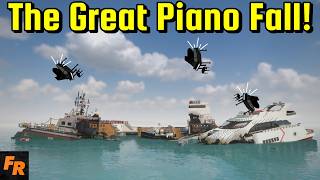 Teardown Worms - The Great Piano Fall! screenshot 2