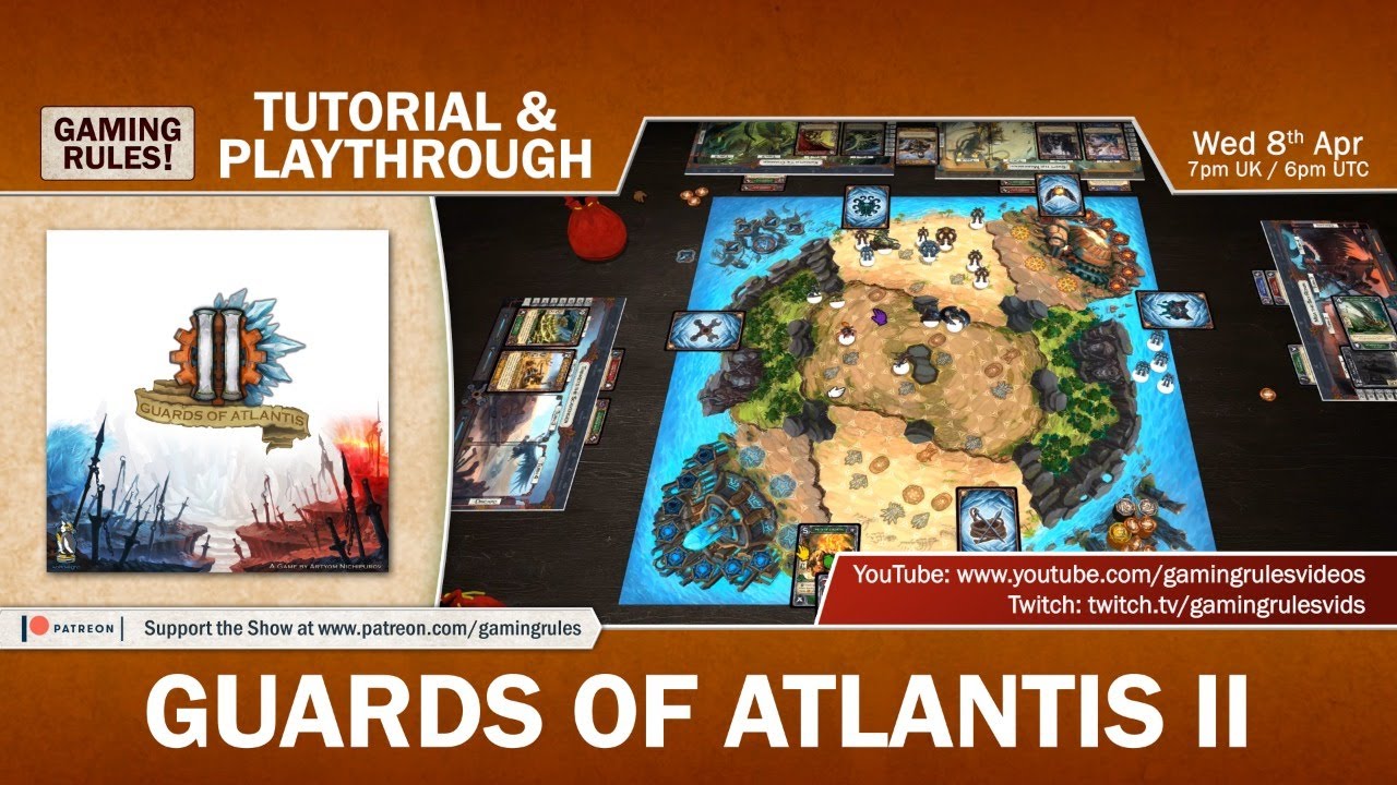 Guards of Atlantis II Live Tutorial and Playthrough YouTube