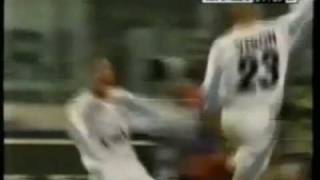 Simeone : Juventus-Lazio 0-1 (01/04/2000) con la Radiocronaca di Guido De Angelis !