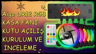 Ai̇go Dr12 Rgb Led Kasa Fani - Aliexpress Alışverişi