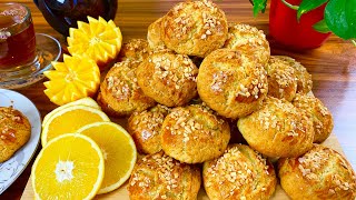 کلچه پرتقالی خوشمزه Easy orange cookies Recipe 