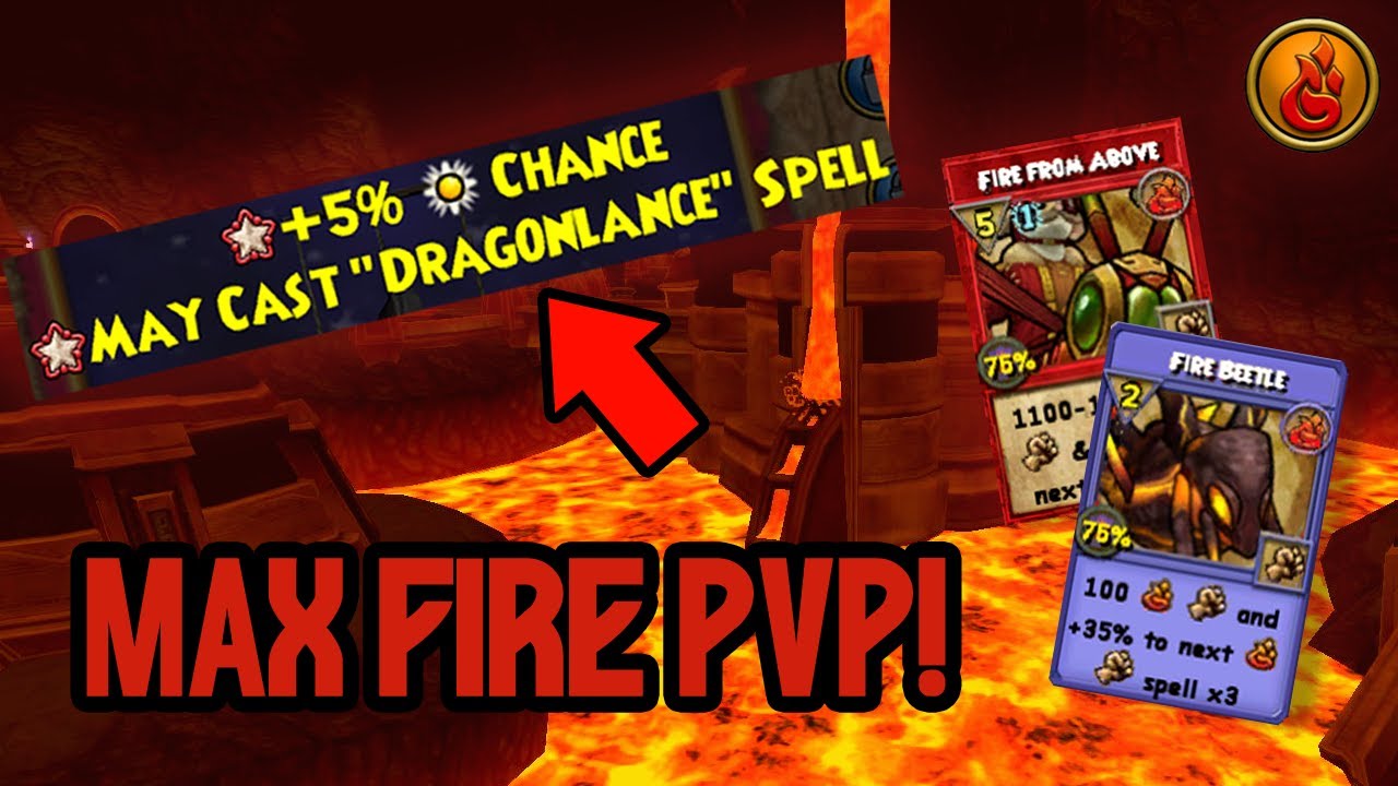 Wizard101: MAX LEVEL FIRE PvP (130): This Setup is CRAZY!