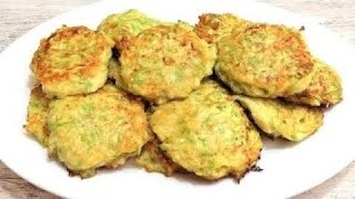 These ZUCCHINI PANCAKES always triumph / How to cook zucchini  Eassy recipe