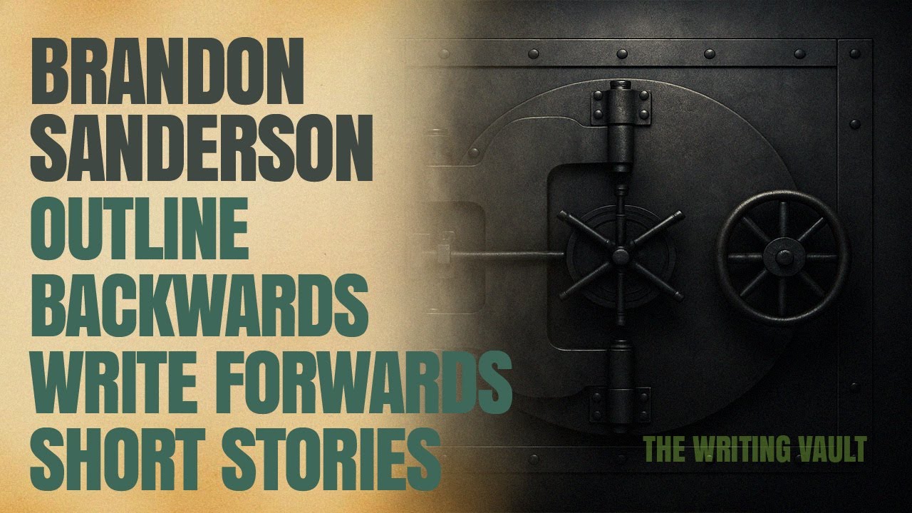 Brandon Sanderson: Outline Backwards Write Forwards Short Stories - YouTube