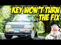 2007 Land Rover Range Rover L322 steering column key wont turn | Range Rover steering column